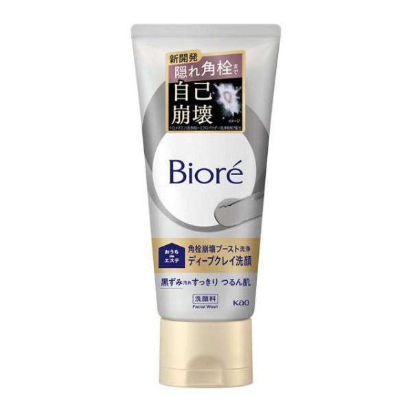 洗顔 ソープ  ビオレ　おうちdeエステ　ディープクレイ洗顔　１８０ｇ  花王