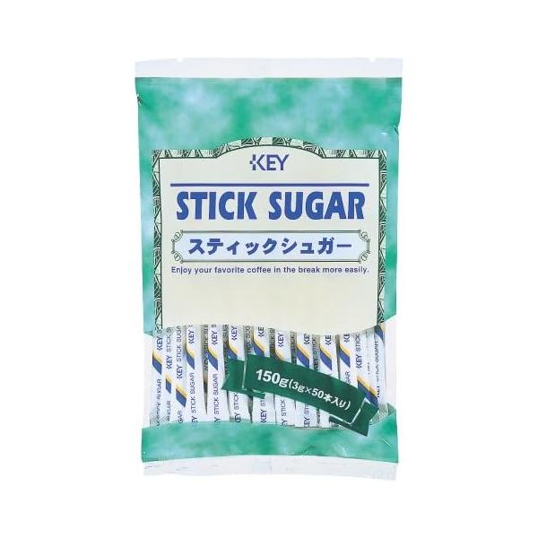 砂糖 キーコーヒー スティックシュガー 3g 50本 キーコーヒー