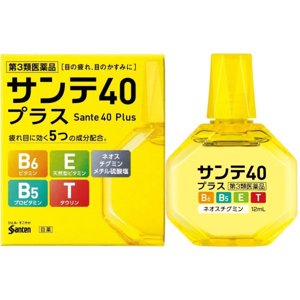 サンテ40プラス 12mL  第３類医薬品 参天製薬