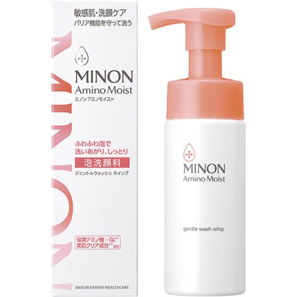 【廃盤・未使用】ミノンメン 泡洗顔 敏感肌 150mL 第一三共ヘルスケア 泡洗顔 ミノン アミノモイスト ジェントル