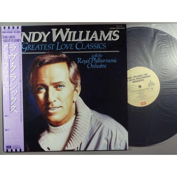 【中古ＬＰレコード 12inch】【ア】アンディ・ウイリアムス(Andy Williams)/ラヴ・クラシックス(Greatest Love Classics)