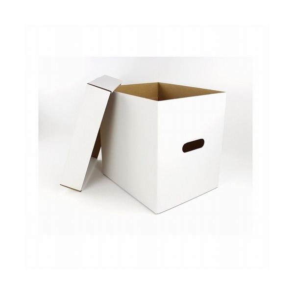 LPレコード用のフタ付きダンボール。LPレコード約60枚収納可能です。内寸W340mm×D270mm×H335mm※箱は組み立て式となります。レコード ダンボール 収納 収納ダンボール 収納ボックス レコード収納 LP 12inch 12インチ