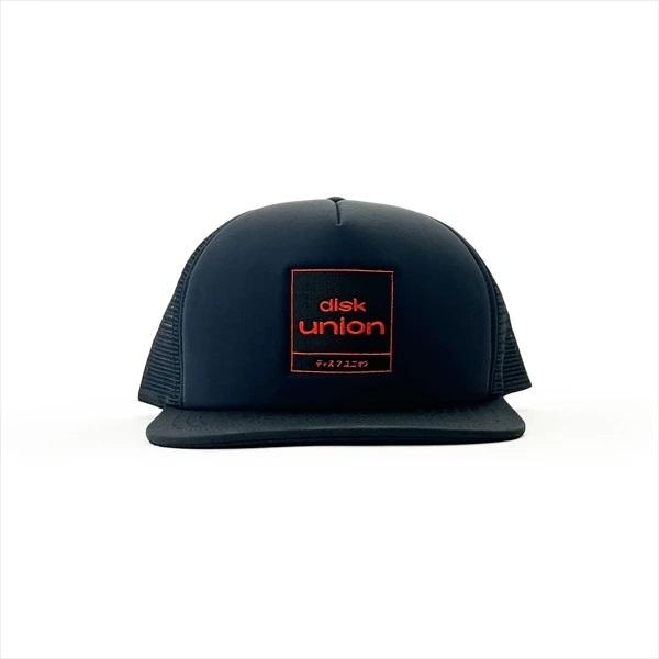 ディスクユニオン diskunion 5 Panel Mesh Cap 四角ロゴ / DISK