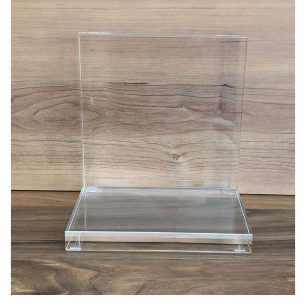 レコードを挟んで収納アクリル「レコードエンド」サイズ:W170×D115×H185mm重量:965g