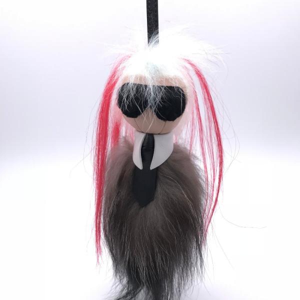 無料 フェンディ カリート チャーム ミンク Fendi ピンク 飯能本店 グレー 中古 Dh48225 レディース