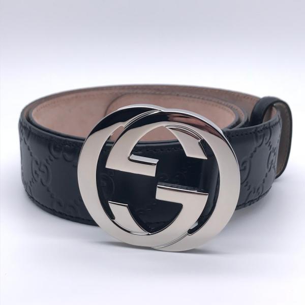 Gucci グッチ インターロッキング Gg ベルト レザー ブラック メンズ 中古 銀座店 Dh Buyee Buyee 日本の通販商品 オークションの代理入札 代理購入