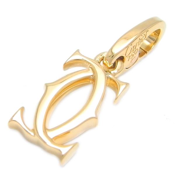 Cartier カルティエ 2c チャーム 750イエローゴールド Dh 銀座店 代引き不可 レディース 中古