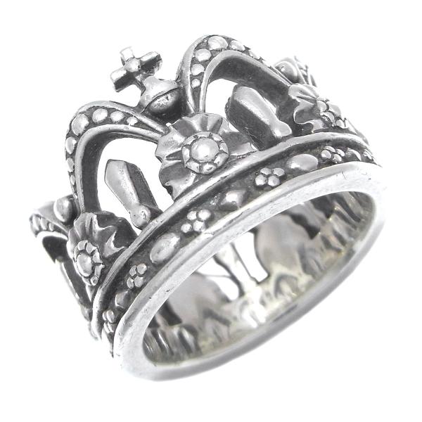 ジャスティンデイビス チャペル クラウン Sv925 Srj127 リング 指輪 シルバー925 中古 メンズ 飯能本店 18 5号 Justin Dh 人気急上昇 Davis