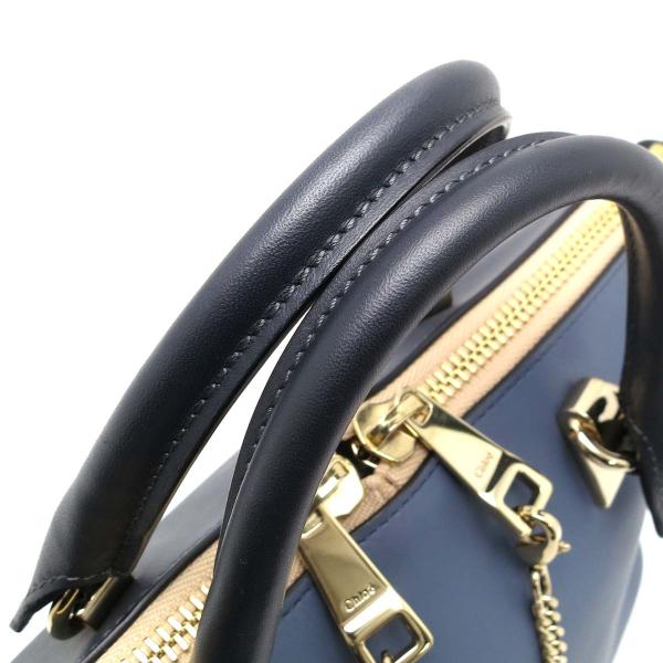 Chloe クロエ ベイリー ２wayバッグ ハンド ショルダー 斜め掛け ハンドバッグ 中古 ライトグレーブルー レザー Dh50459 新品 送料無料 レディース 飯能本店