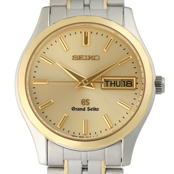 Seiko セイコー グランド おしゃれ Sbgt004 腕時計 ステンレススチール 飯能本店 中古 Dh ゴールド文字盤 メンズ