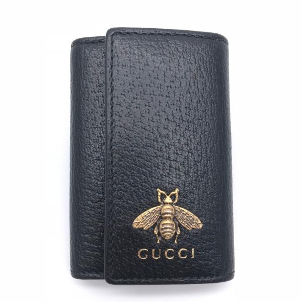 ☆新品未使用☆ GUCCI グッチ キーケース ホースピット 6連 レザー グッチ GUCCI キーケース 6連 ホースビット スエード レザー 緑