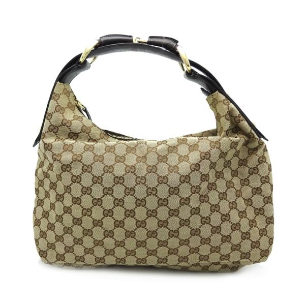 GUCCI グッチ キャンバス GG ホースビット ワンショルダー dsdaikokuya_dh56648