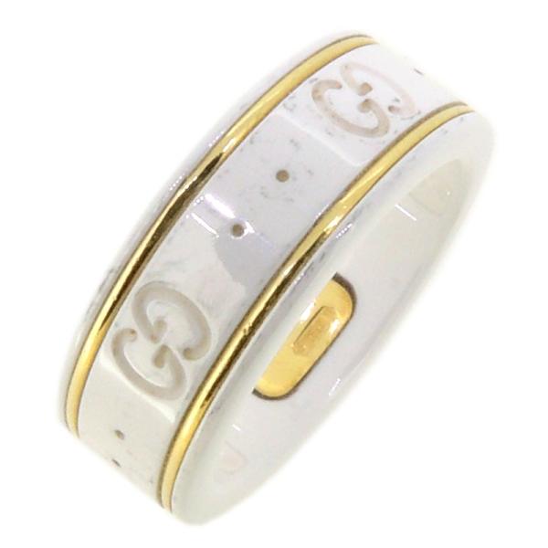 グッチ　GUCCI　ホワイトゴールド　リング Amazon.co.jp: [グッチ] GUCCI K18 ホワイトゴールド アイコン