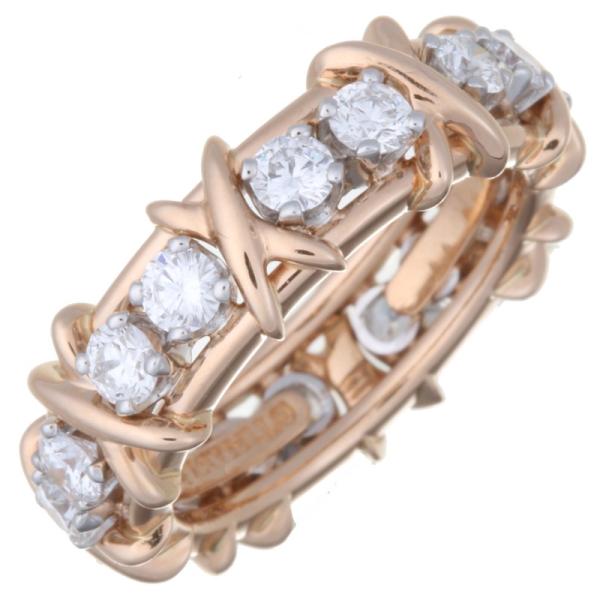 【最終値下げ】Tiffany & Co. K18YG リング ダイヤモンド 楽天市場】ティファニー Tiffany & Co. リング シグネチャー クロス X