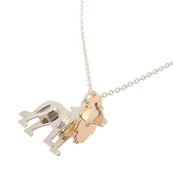 ポメラート K18YGライオンチャーム 　紐付き ポメラート K18YGライオンチャーム 紐付き TIFFANY&Co. ［飯能