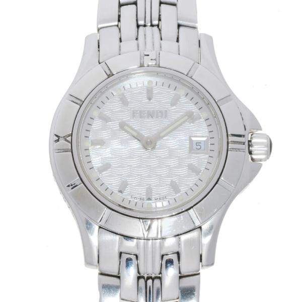 FENDI フェンディ 2600L 腕時計 ステンレススチール シルバー文字盤