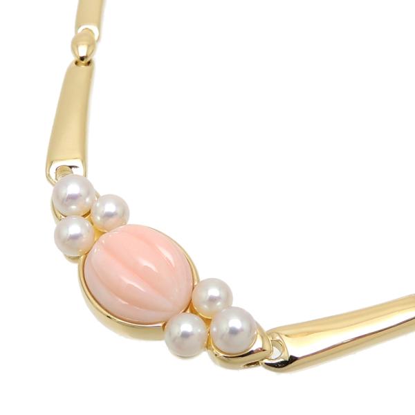 ミキモト⭐︎パールペンダント ゴールドチェーンネックレス MIKIMOTO ミキモト ネックレス 18金 K18ゴールド パール：1珠