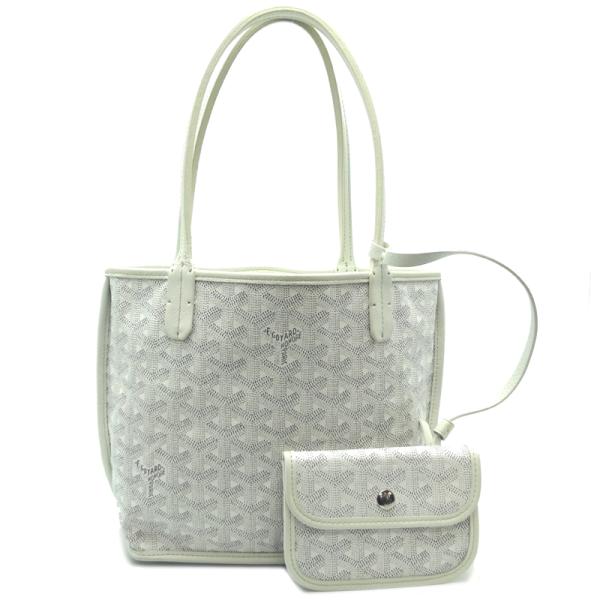 最終値下げ【新品同様】GOYARD ゴヤール アンジュミニトート ポーチ付 海外希少【GOYARD/ゴヤール】アンジュ トートバッグ ミニポーチ