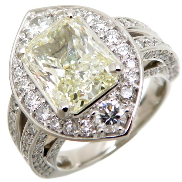 飯能本店］Non Brand ノンブランド Pt900 3.002ct ダイヤモンド