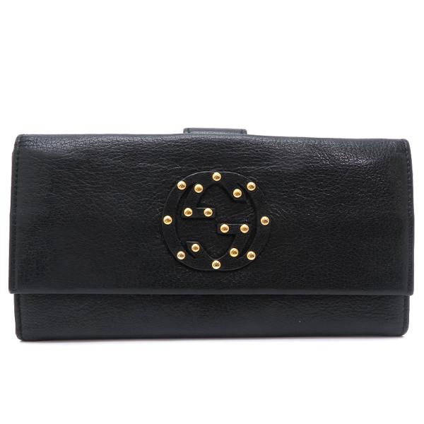 ✨極上美品・付属品完備✨　グッチ　二つ折り　インターロッキング　レザー　ブラック 楽天市場】【財布】GUCCI グッチ インターロッキングG スタッズ 2つ折