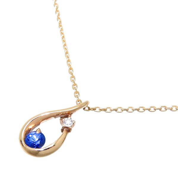 銀座店］STAR JEWELRY スタージュエリー 2JN0613 K10YG サファイア