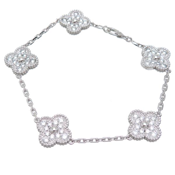 美品Van Cleef & Arpels ヴィンテージ アルハンブラブレスレット VanCleef & Arpels】ヴィンテージ アルハンブラ ブレスレット