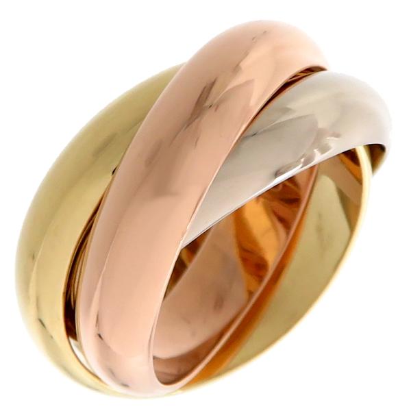 Cartier トリニティリング 750 K18 48号 Cartier トリニティリング 750 K18 48号 151223-002-0.jpg