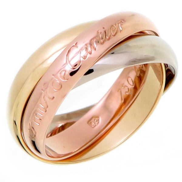 Cartier トリニティリング 750 K18 48号 Cartier（カルティエ） 【10/15まで！ローン48回無金利】［銀座店