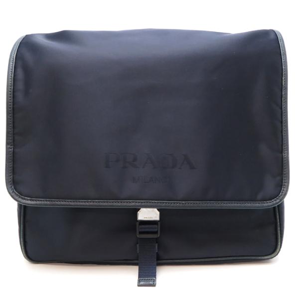 PRADA ブラックナイロンショルダーバッグ PRADA ブラック ナイロン ショルダーバッグ - メルカリ