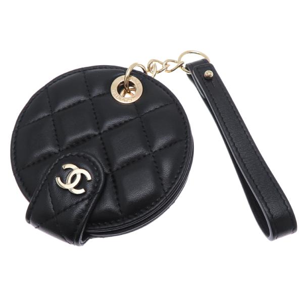 CHANEL シャネル　マトラッセ ラムスキン ネームタグチャーム ストラップ CHANEL ［銀座店］CHANEL シャネル ※シール付き マトラッセ ネームタグ