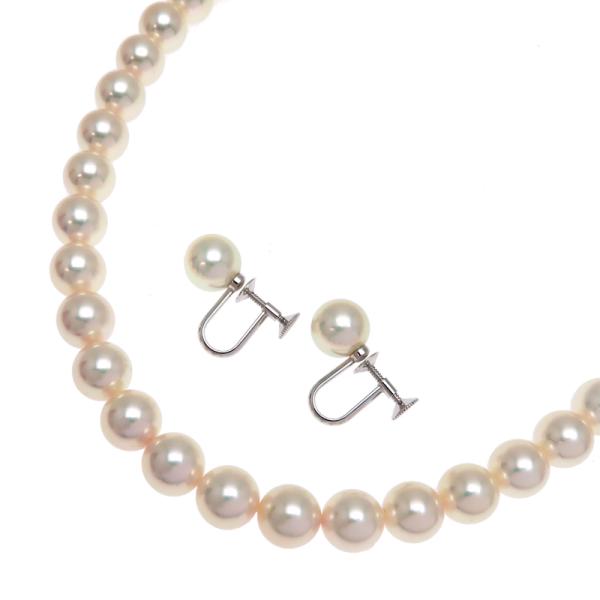 MIKIMOTO（ミキモト） ［飯能本店］MIKIMOTO イヤリング付き 43cm 8.5