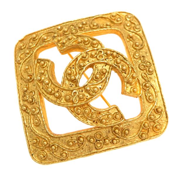 CHANEL（シャネル） ［銀座店］CHANEL スクエア ココ マーク ブローチ