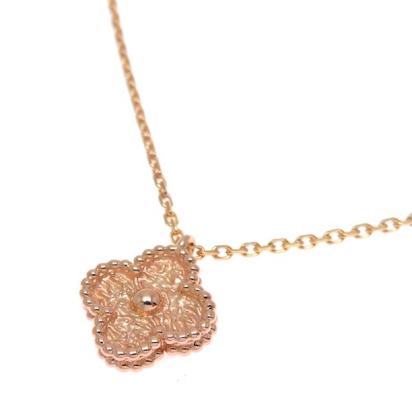 大人気☆Van Cleef & Arpels スウィートアルハンブラ ネックレス 銀座店］Van Cleef & Arpels ヴァンクリーフ＆アーペル ※旧金具