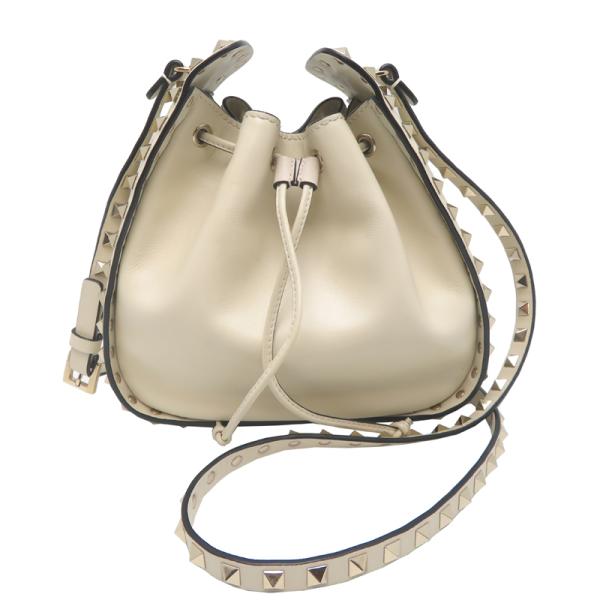 極美品✨Valentino Garavaniホワイト ショルダーバッグ VALENTINO ヴァレンティノ ショルダーバッグ 4W2P0Z44VNL