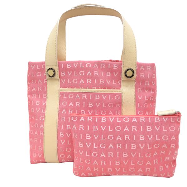 BVLGARI ［飯能本店］BVLGARI ブルガリ ロゴマニア ハンドバッグ