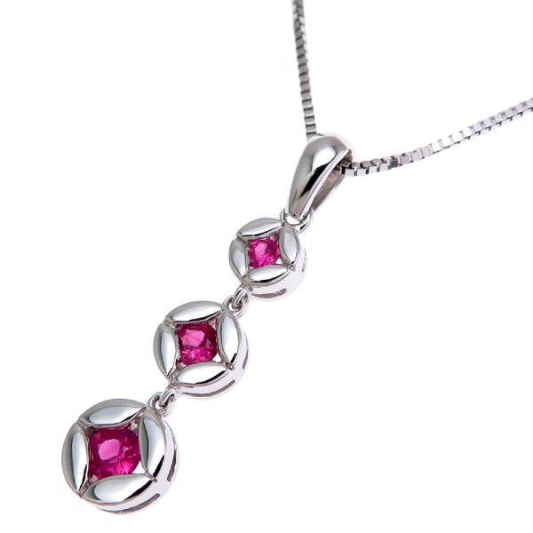 【K18刻印あり】サファイアネックレス【ノーブランド】38cm サファイア ネックレス 18金 K18 レディース ダイヤモンド 9月誕生石