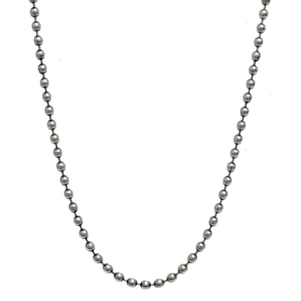 銀座店］CHROME HEARTS クロムハーツ ボール チェーン ネックレス
