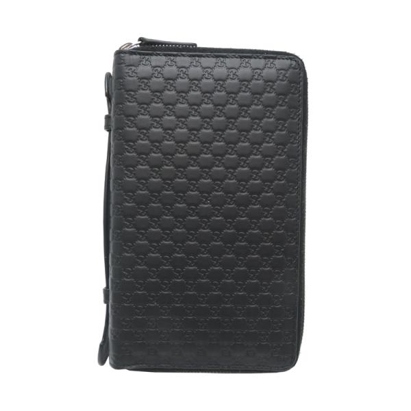 【極美品】GUCCI　グッチ　長財布　ラウンドファスナー　シルバー　レザー GUCCI（グッチ） ［飯能本店］GUCCI ラウンドジップファスナー 449246