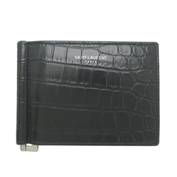 飯能本店］SAINT LAURENT サンローラン マネークリップ 378005 二