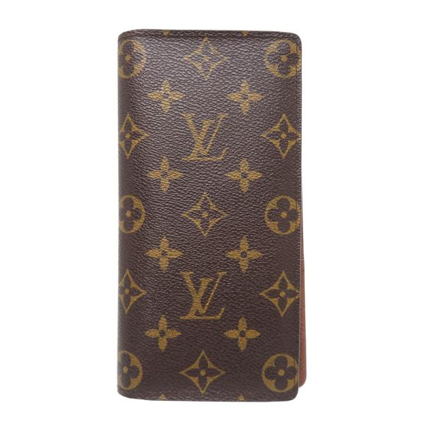 ルイヴィトン モノグラム ポルトフォイユ ブラザ 長財布 茶 ブラウン LOUIS VUITTON（ルイ・ヴィトン） ［飯能本店］LOUIS VUITTON LV