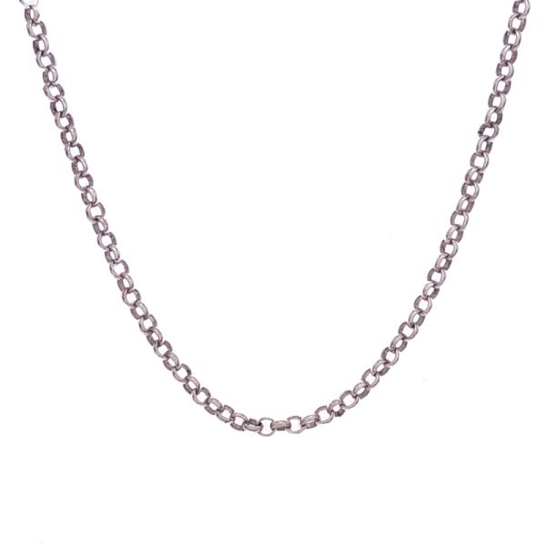 銀座店］CHROME HEARTS クロムハーツ ロールチェーン ネックレス