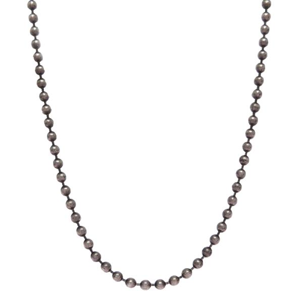 銀座店］CHROME HEARTS クロムハーツ SV925 18インチ ボールチェーン