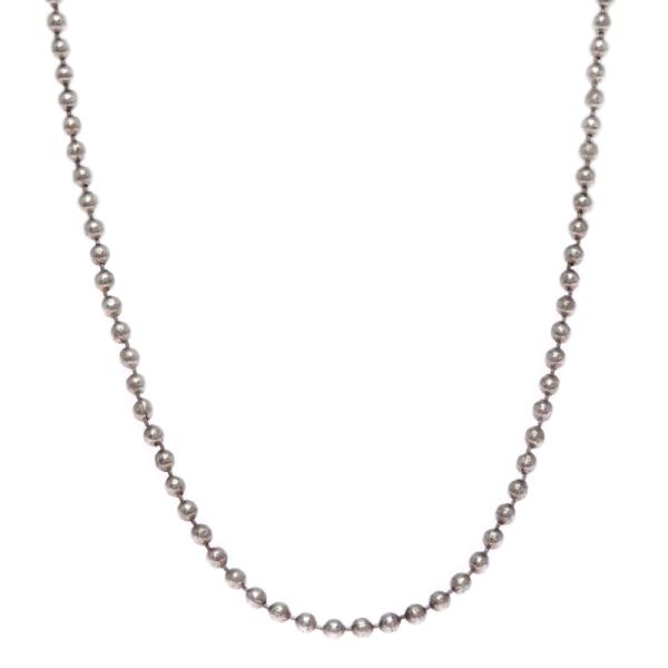 ［飯能本店］CHROME HEARTS クロムハーツ SV925 ボール チェーン ネックレス シルバー925 レディース・メンズ DH95143