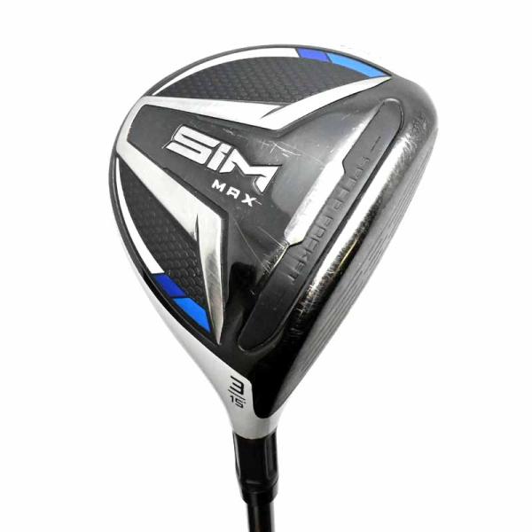 TaylorMade - テーラーメイド　SIM MAX  ３番w テンセイＳＲ SIM テーラーメイド シム フェアウェイウッド MAX 3W フレックス