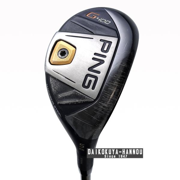 ピン G400 ユーティリティ 5u 26度　シャフト　MCH 90S G400ハイブリッド│CLUB PING【PINGオフィシャルサイト】