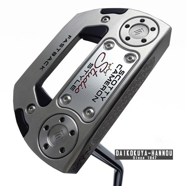 スコッティキャメロン パター Studio Style Fastback 34 Softback | Compact Mid-Mallet Putter with Soft Insert