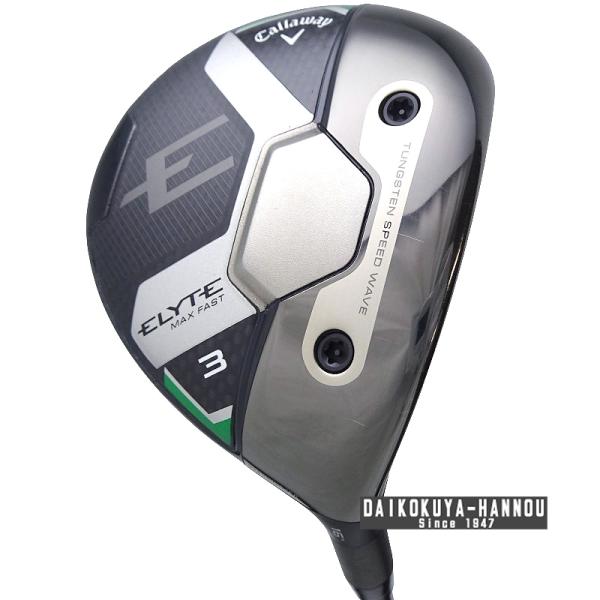 キャロウェイ エリート ELYTE MAX FAST 3W 16° フェアウェイウッド LIN-Q GREEN 40 (R) LINQ リンク グリーン 2025年モデル /GH17134