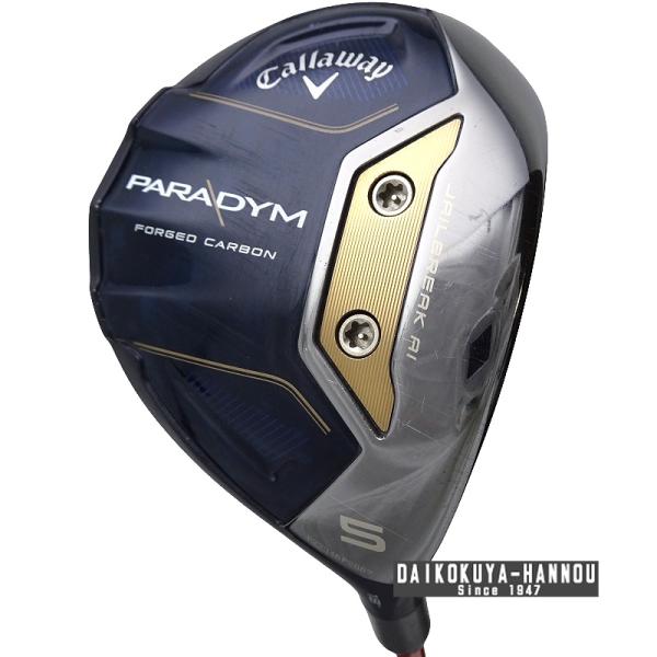 キャロウェイ  PARADYM　5W　18°  フェアウェイウッド【カバー無】 パラダイム　Tour AD DI-6 (S) ツアーAD　2023年モデル /GH17187