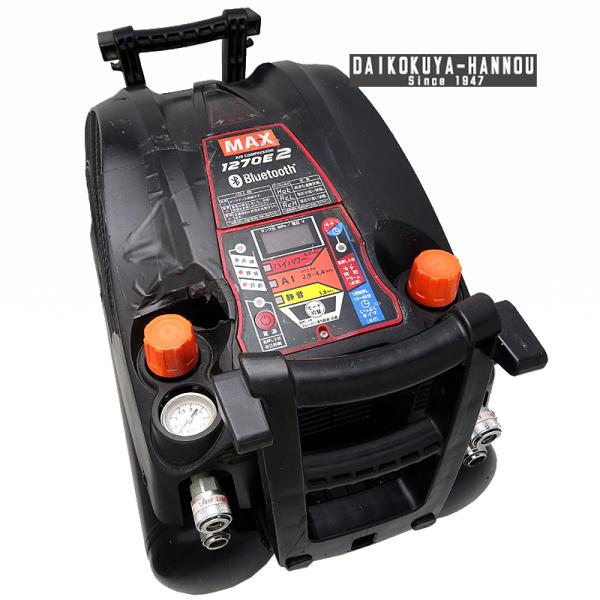 MAX  高圧　コンプレッサーAK-HH 1270E2 MAX AK-HH1270E2 スーパーエアコンプレッサ 社外高圧ホース付き