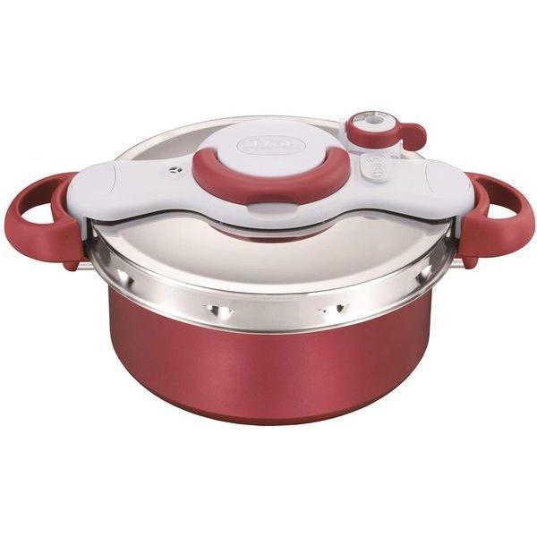 T-fal ティファール T-FAL圧力鍋 クリプソミニット デュオ ルージュ
